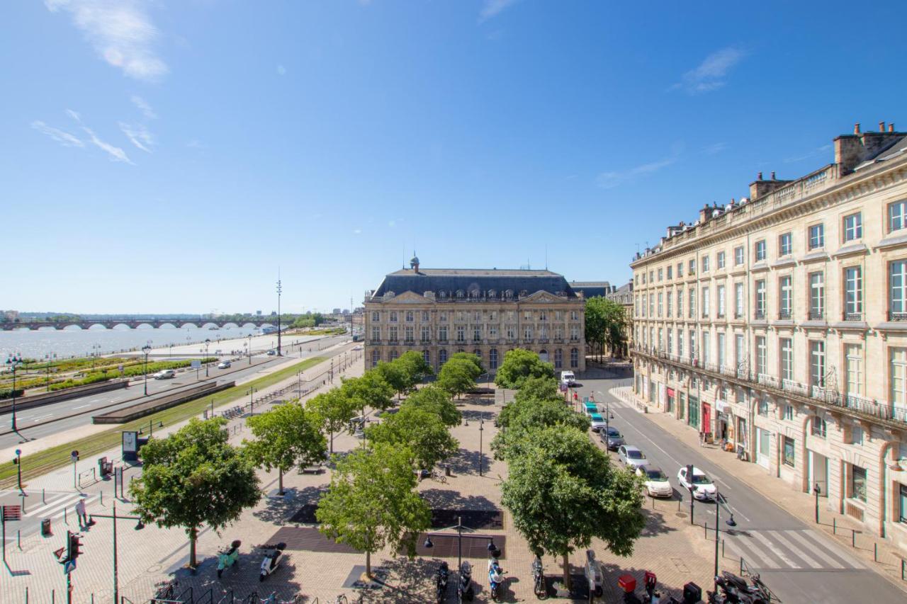 Appartement Luxe Avec Climatisation Parking Vue Exeptionnelle Bordeaux Exteriör bild
